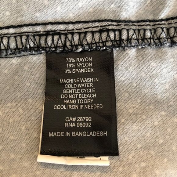 Dalia Womens Polka Dot Walking Shorts Size 10 - Picture 8 of 8